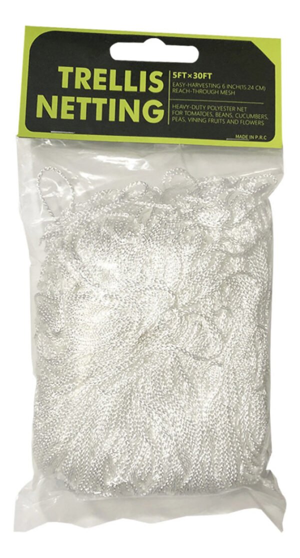 Red Elástica Malla Blanco 150cm X 900cm Trellis Netting
