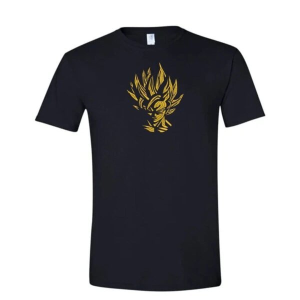Remera de algodon con bordado de personajes animé - Imagen 2