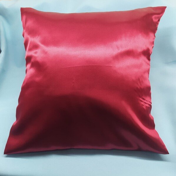 Almohadon Cojin Con Funda Saten Antifriz Decorativo 40x40