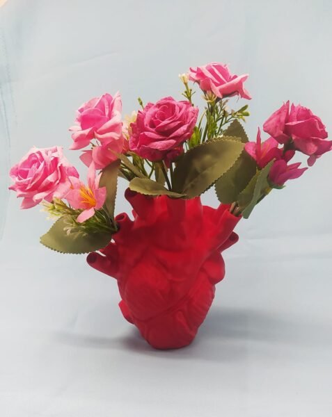 Jarrón Florero 3D Corazon Anatómico