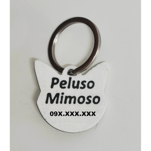 Placa De Identificacion para Mascotas Perro Gato - Imagen 3