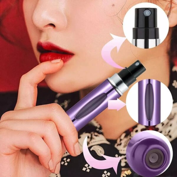 Mini botella de aerosol Porta Perfume, 5 ml, portátil, de viaje - Imagen 11