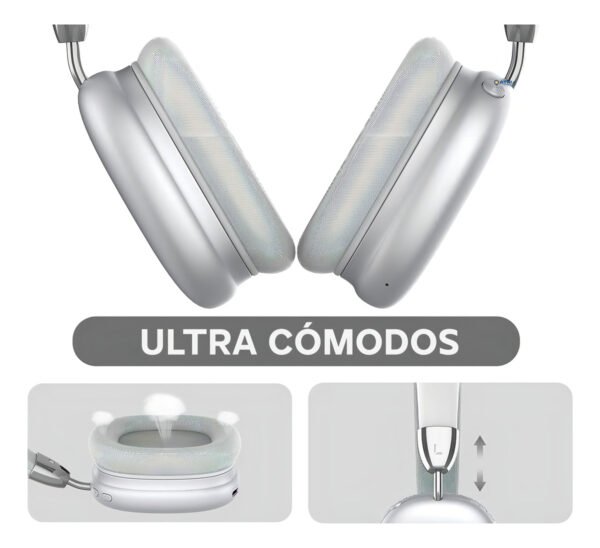 Auriculares Bluetooth Gorsun E96 Blanco - Imagen 3