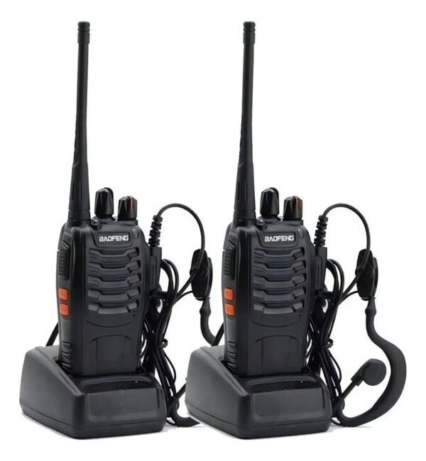 2 Radios Baofeng Bf-888s Walkie Talkie Bf 888s Y - Imagen 6