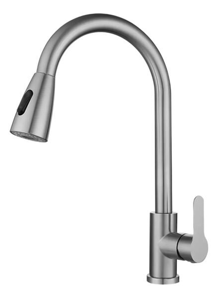 Grifo De Cocina Para Mesada, Con Mono Comando