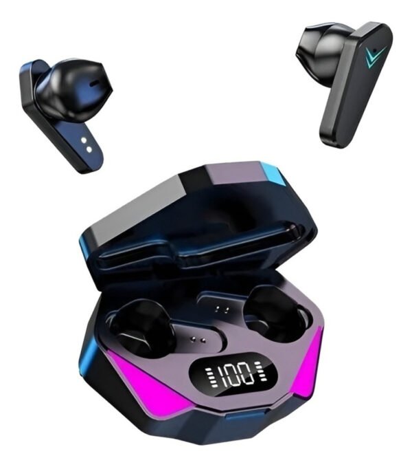 Audifonos Inalambricos Bluetooth Luces Gamer Gaming Handsfre Color Negro - Imagen 10