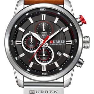 Reloj Curren 8291 para hombre, correa de piel