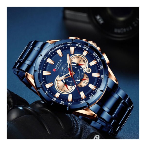 Reloj Para Hombre Curren 8363 Krec9503 Azul