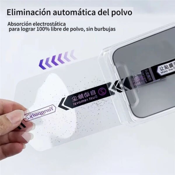 Vidrio Templado Mágico Premium Para iPhone 11/12/13/14/15/16 - Imagen 3