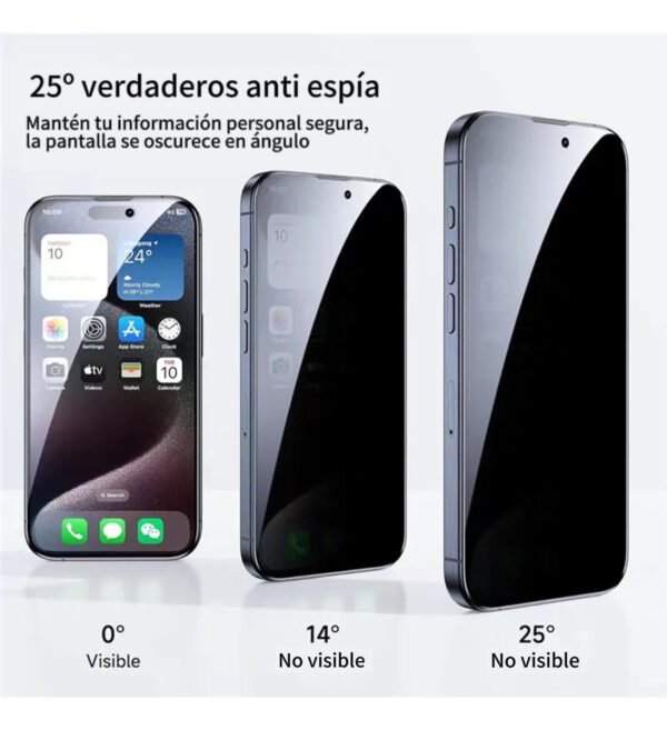 Vidrio Templado Mágico Premium Para iPhone 11/12/13/14/15/16 - Imagen 4