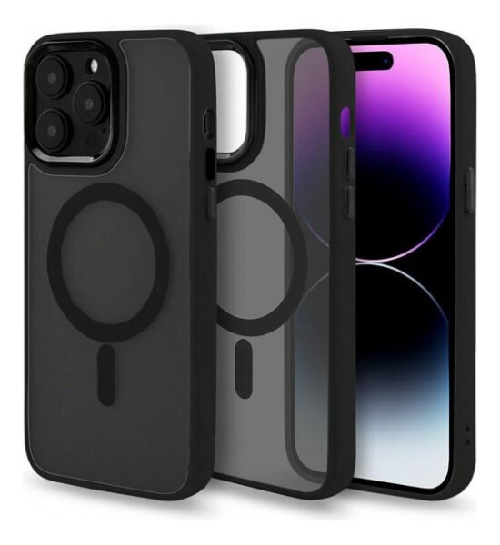 Funda Case Protector Con Magsafe Para Iphone 11/12/13/14/15 Negro Iphone 11 Lisa