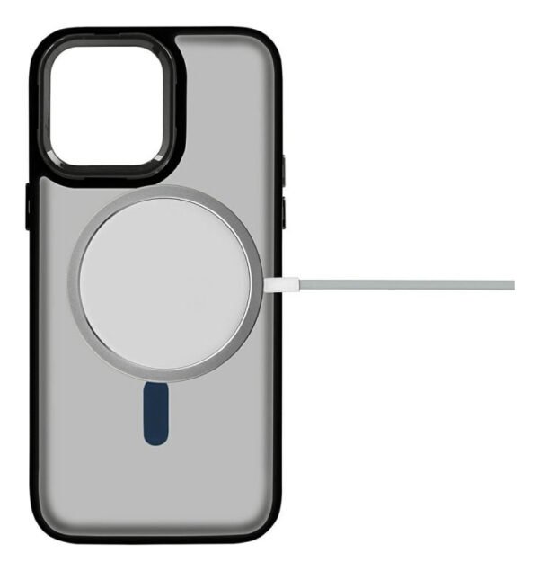 Funda Case Protector Con Magsafe Para Iphone 11/12/13/14/15 Negro Iphone 11 Lisa - Imagen 4