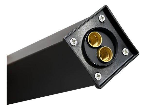 Monocomando Mezcladora Alta Cascada Pileta Bacha De Baño Negro Mate - Imagen 6