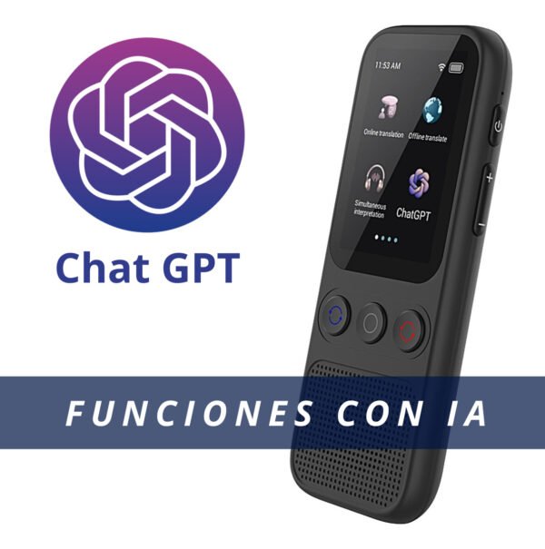 Traductor De Voz Portátil Incluye 138 Idiomas Con Ia - Imagen 4