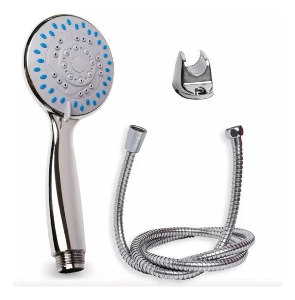 Kit Monocomando Ducha C/ Transmisión Mezcladora Grifería Plateado Cromado - Imagen 6