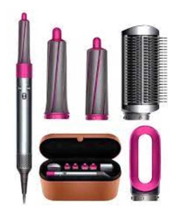 Secador Buclera Dyson Airwrap 220v Nuevas Color Fucsia/plata - Imagen 2