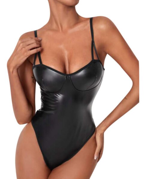 Body Berlín Engomado Super Sexy Color Negro Talles L Y Xl