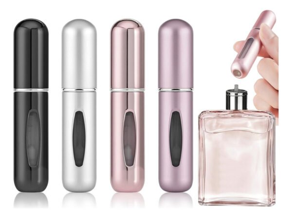 Mini Botella Porta Perfume, 5 Ml, Portátil, De Viaje Colores