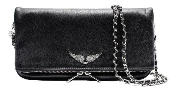 Cartera Clutch Zadig Y Voltaire Rock Color Noir