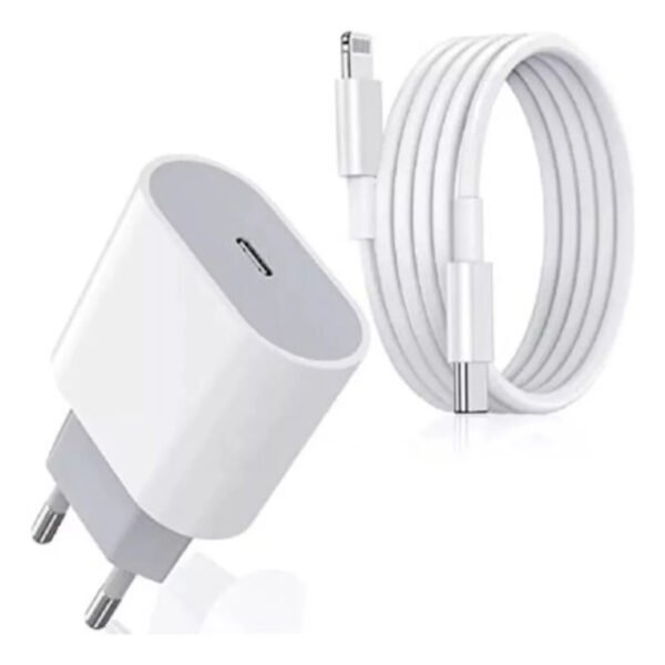 Cargador Carga Rapida Usb-c + Cable Para iPhone 11/12/13/14/ - Imagen 3