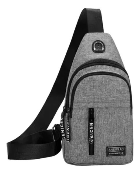 Bandolera Morral Mochila Unisex Con Correa Varios Colores