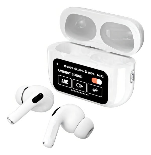 Auriculares Inalámbricos Bluetooth A9pro Con Pantalla Táctil