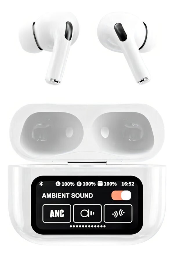 Auriculares Inalámbricos Bluetooth A9pro Con Pantalla Táctil - Imagen 3