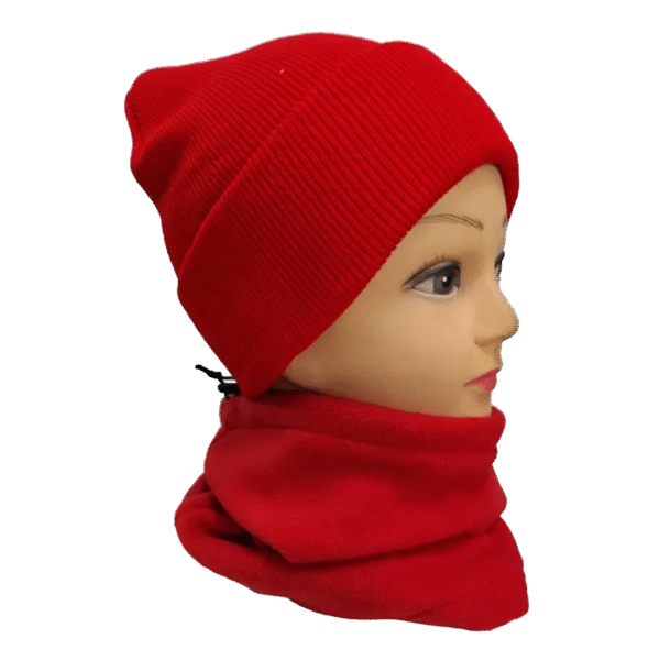 Pack de gorro de invierno y cuello polar