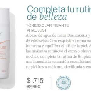 Tónico Clarificante Vital Just