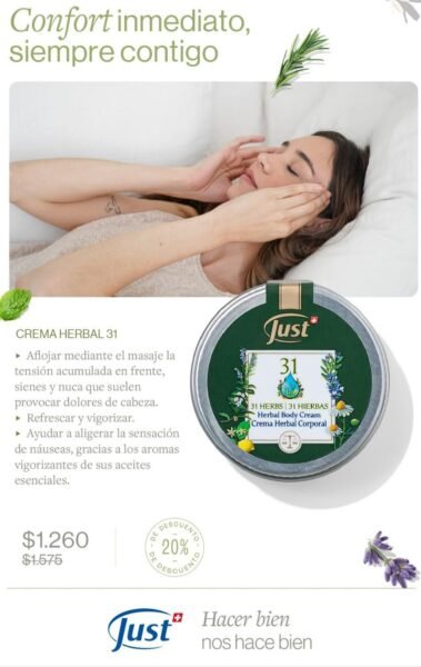 Crema Herbal 31