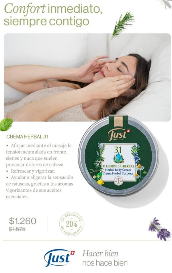 Crema Herbal 31