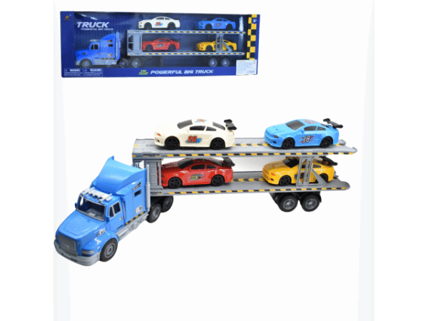 CAMION CON AUTOS
