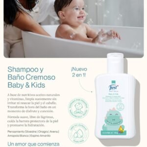 Shampoo y Baño Cremoso Baby & Kids