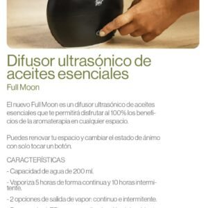 Difusor ultrasónico de Aceites Esenciales