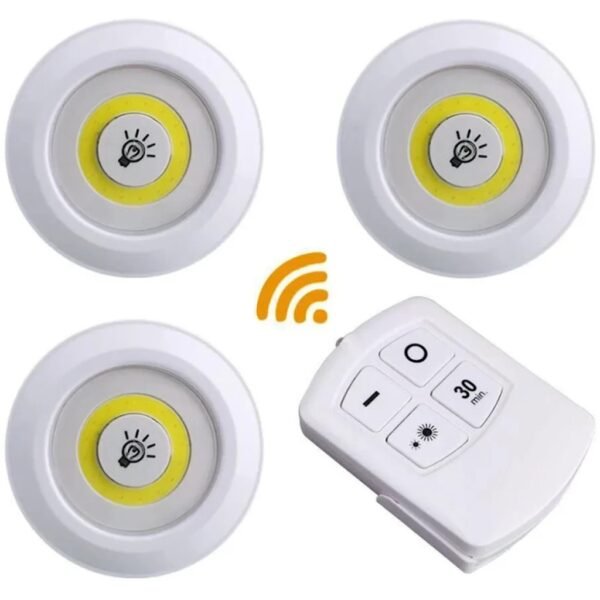 KIT DE 3 LUCES CON CONTROL