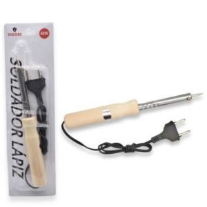 SOLDADOR MANGO MADERA 40 W