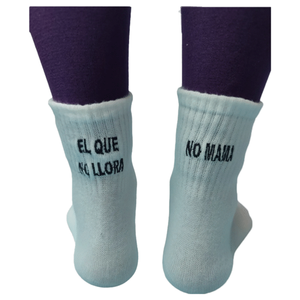 Medias Soquetes Bordadas Personalizadas
