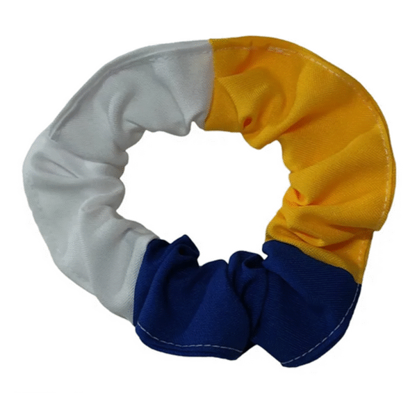 Scrunchie Colero Moña Colita Cabello Multicolor - Imagen 4