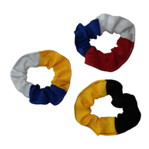 Scrunchie Colero Moña Colita Cabello Multicolor