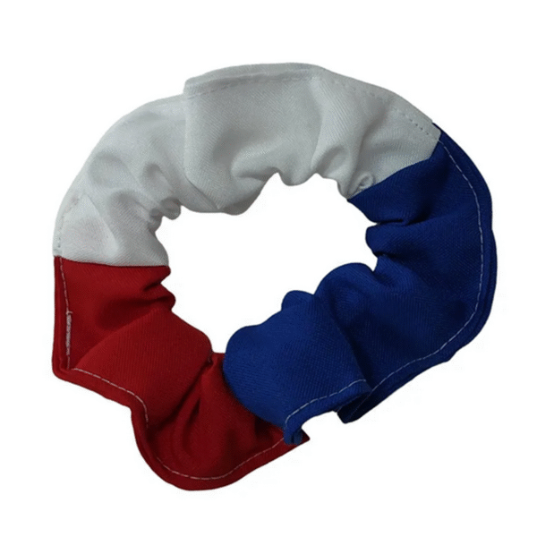 Scrunchie Colero Moña Colita Cabello Multicolor - Imagen 3