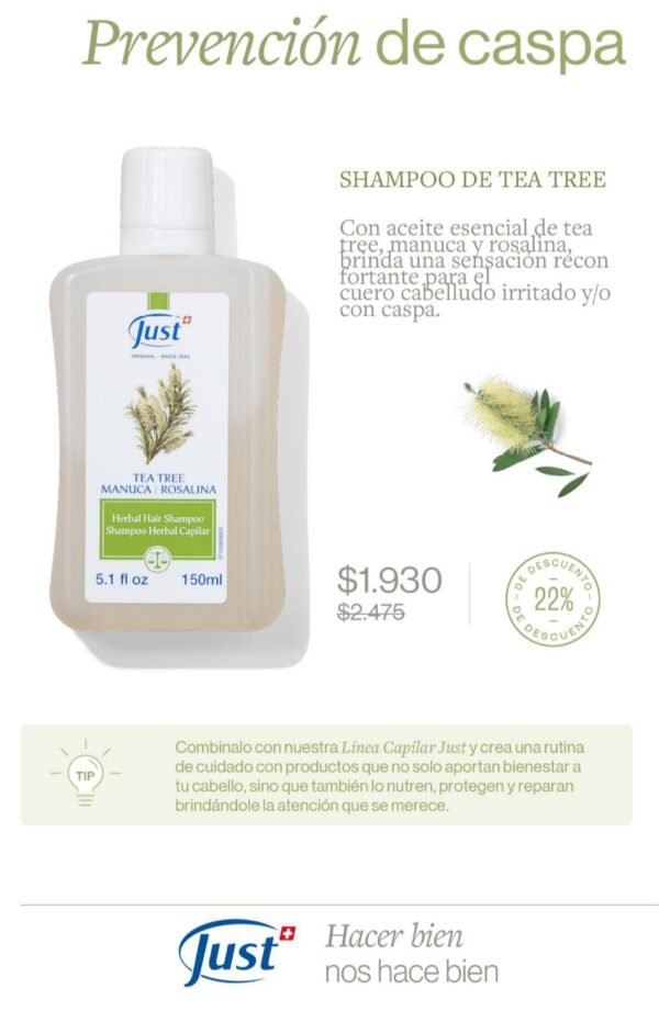 Shampoo de Tea Tree
