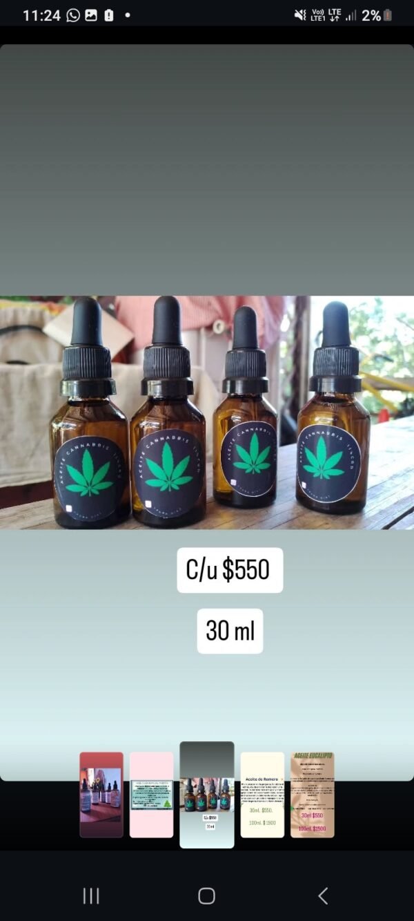Aceite de cannabis