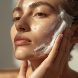 Espuma limpiadora facial