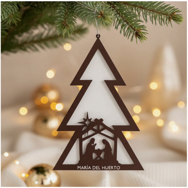 Adorno De Navidad Chirimbolo Arbol Pesebre…