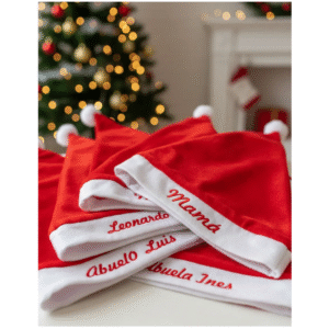 Gorro santa bordados personalizados