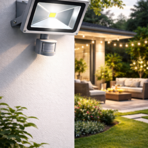 Foco LED 50W con Sensor de Movimiento Ajustable