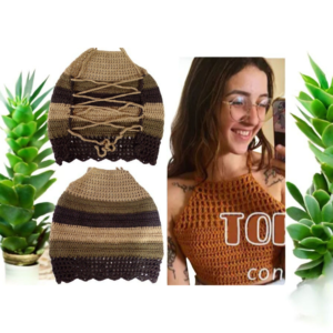 Top en hilo de algodón fin de temporada