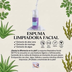 Espuma Limpiadora Facial