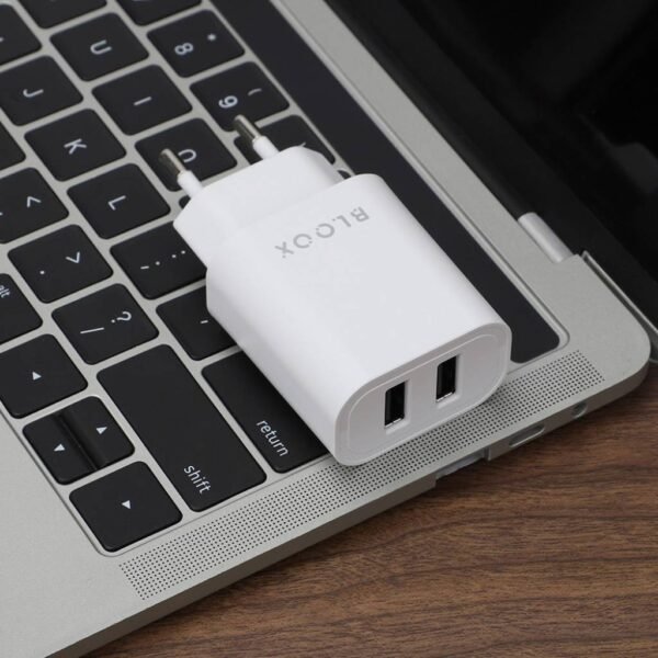 CARGADOR DE PARED 2 USB