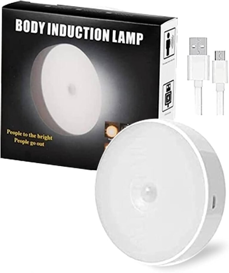 Lámpara led de inducción luz blanca c/cable USB